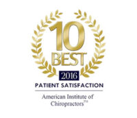 10 Best Patient Satisfaction 2016 award - Eatontown Elite Care Center