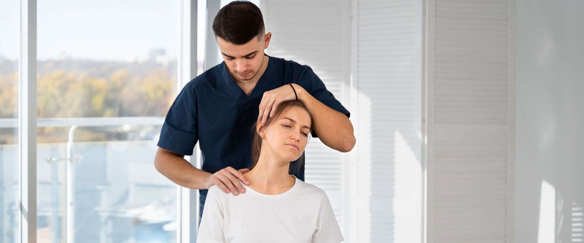 Chiropractic adjustment targeted for pain relief at Eatontown chiropractic clinic.